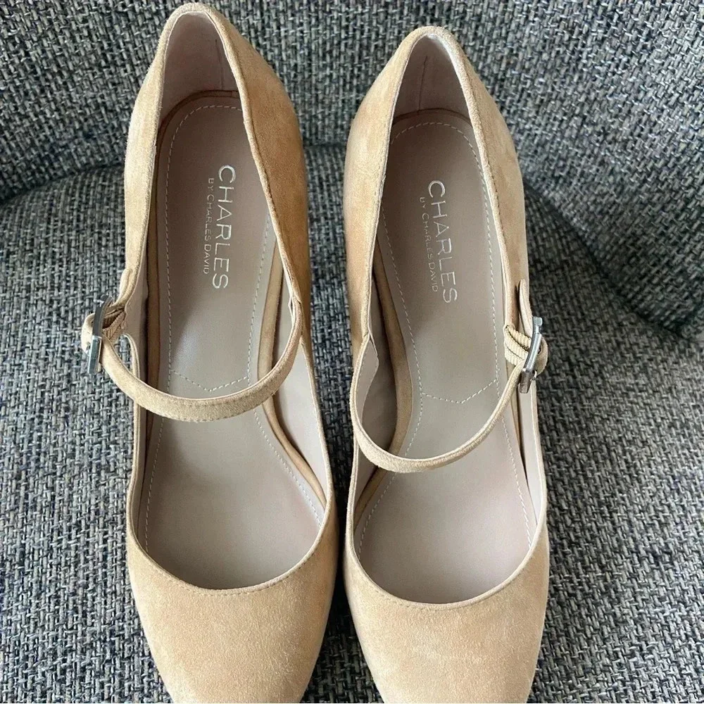 Charles by Charles David Women's Suede Lava‎ Dress Pump Size 11